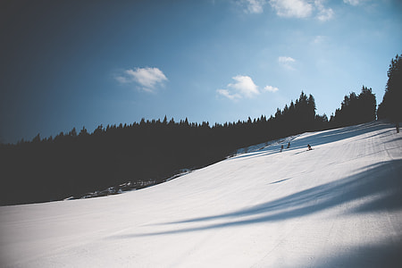 Ski Slope and Amazing Sky thumbnail