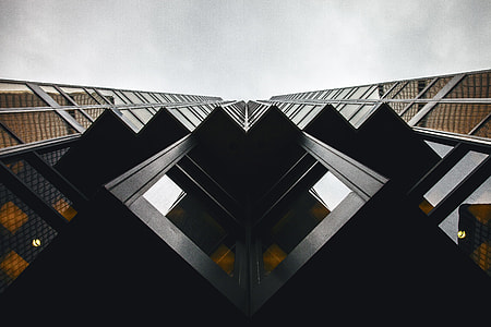 low angle photography of curtain building thumbnail