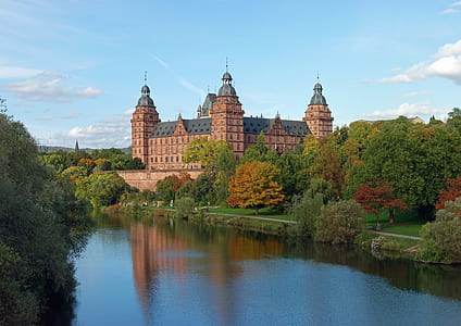 castle near body of water thumbnail
