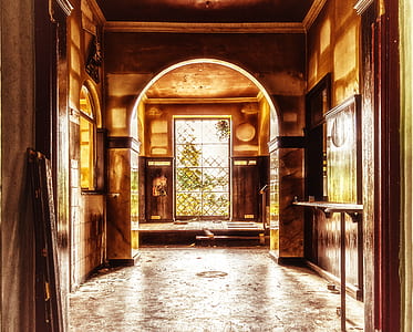 hallway of house in front window thumbnail