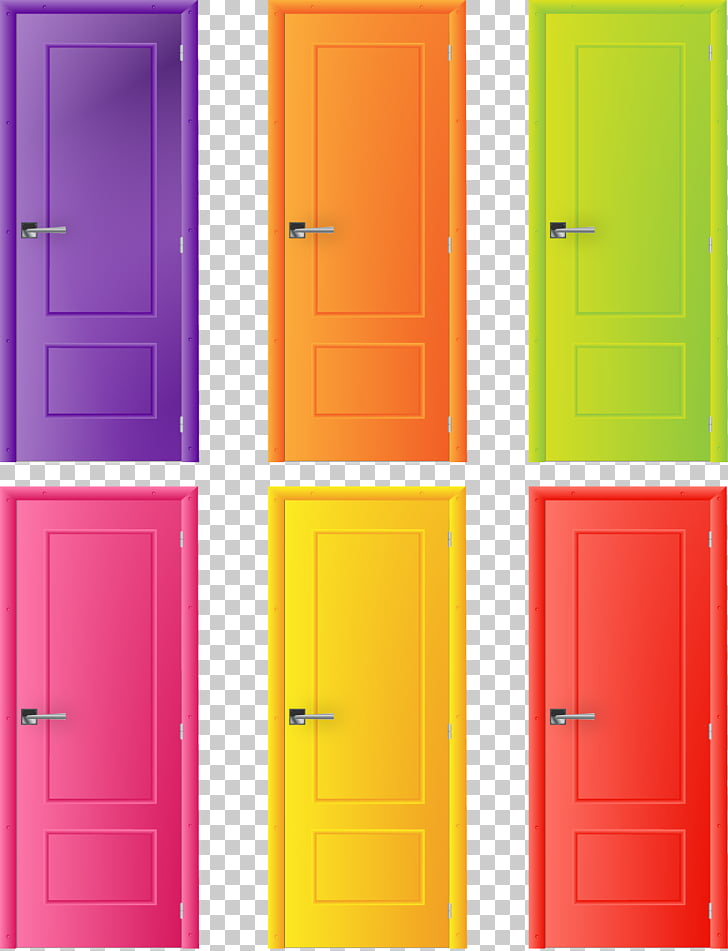 Door Euclidean Icon Hand Colored Door Png Clipart Free Cliparts