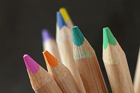 close up photo of assorted-colored pencils thumbnail