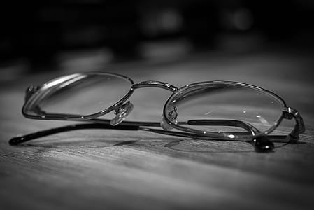 eyeglasses with silver frames thumbnail