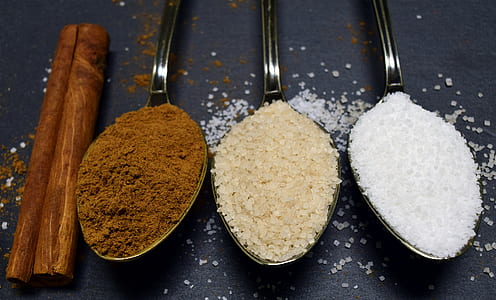different colored powders on spoons thumbnail