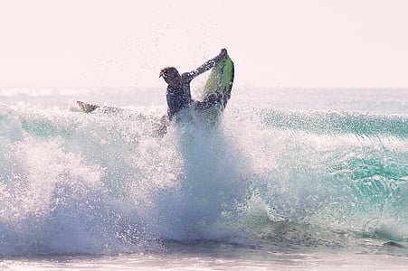 photo of person surfboarding in water thumbnail