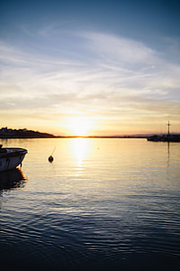 Sunset over the sea thumbnail