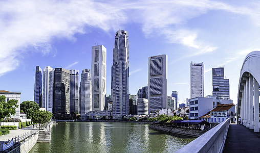 Singapore buildings, skyscrapers, and skyline  thumbnail