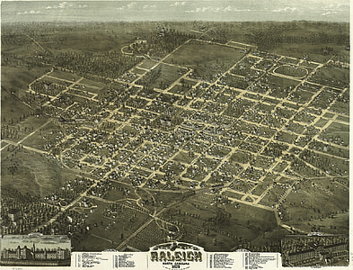 Looking at Raleigh, North Carolina, 1872 thumbnail