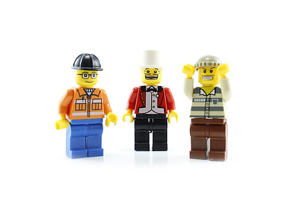 three Lego characters thumbnail