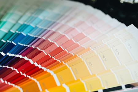 Color Palette Guide. Sample Colors Catalog. thumbnail