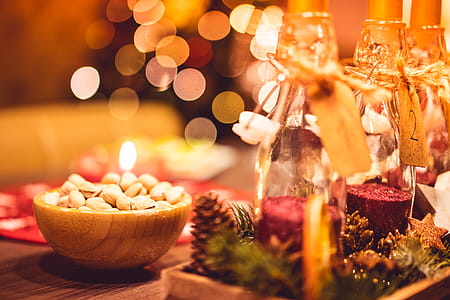 Christmas Evening Decorations and Sweets thumbnail