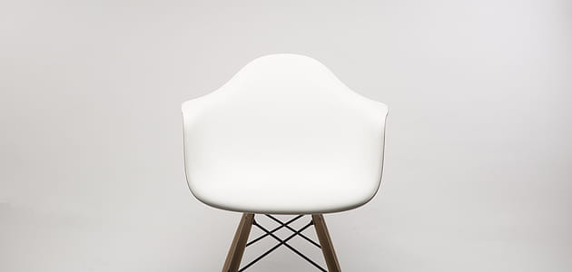 white mold chair thumbnail