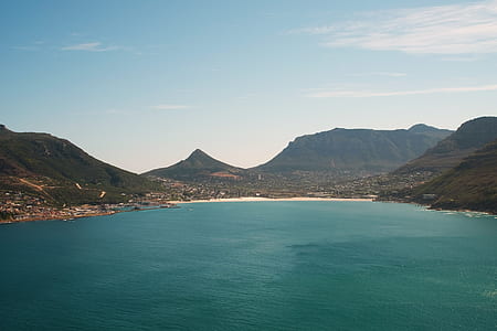 beach in foot of mountain thumbnail