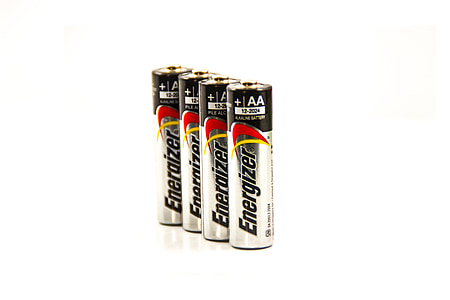 four Energizer batteries thumbnail