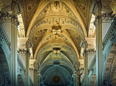 brown and beige church interior thumbnail