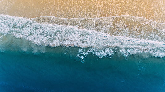 aerial view of seashore thumbnail