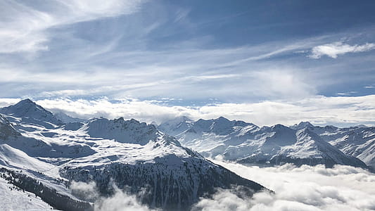 Aerial Photography of Mountains thumbnail