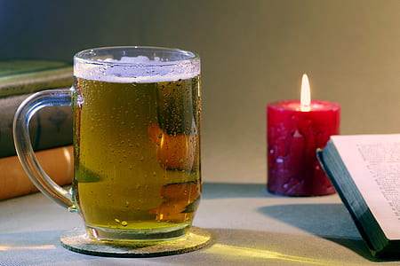 light, books, alcohol, glass thumbnail