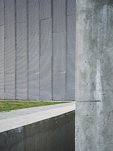 Long Museum, Shanghai, concrete, grass thumbnail