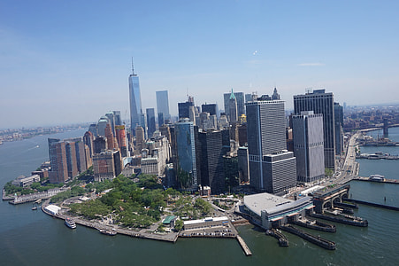 aerial photo of city with skyscrapers during daytime thumbnail