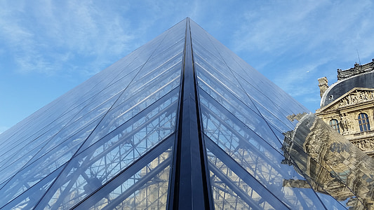 worm's eye view of glass building thumbnail
