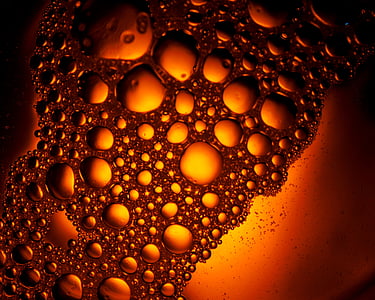orange bubbles wallpaper thumbnail