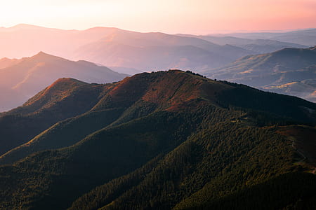 aerial view brown mountain thumbnail