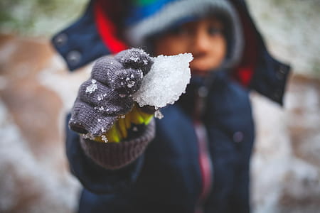 Person Holding Ice Shard thumbnail