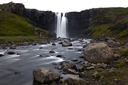 time lapse photo of waterfalls thumbnail