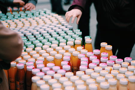 person picking bottle thumbnail