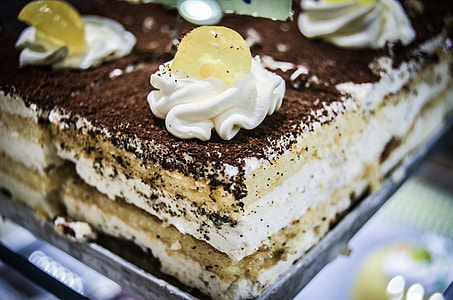cake with yellow cherries thumbnail