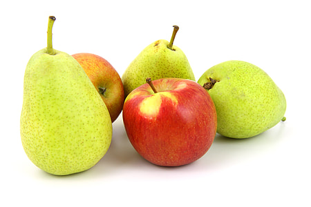 pear and apple fruits thumbnail