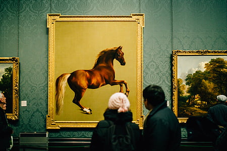 brown horse painting thumbnail