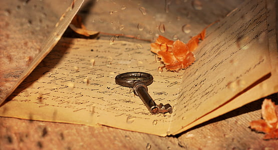 focus photography of gray steel skeleton key thumbnail