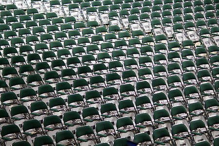folding chairs on white surface thumbnail