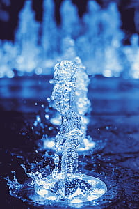 Timelapse Photography Off Water Fountain thumbnail
