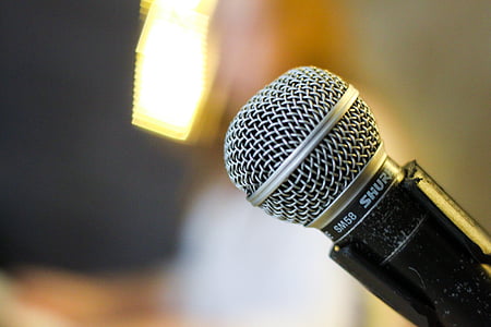 black and gray Shure SM58 microphone thumbnail