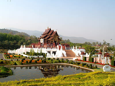 landmark, water, building, garden thumbnail