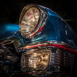 close-up photography of vehicle headlight thumbnail