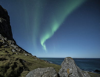 green aurora borealis thumbnail