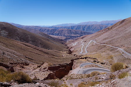 aerial photography of mountain thumbnail