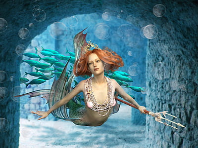 Mermaid illustration thumbnail