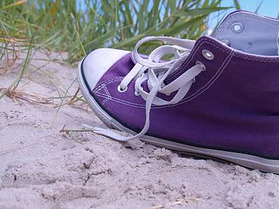 purple high-top shoe thumbnail