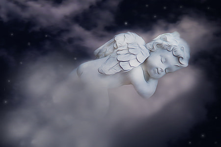 cherub laying on The cloud thumbnail