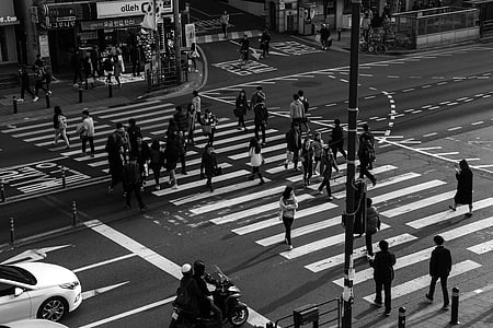 grayscale photography of street thumbnail
