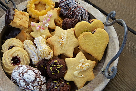 assorted-color cookie lot on tray thumbnail