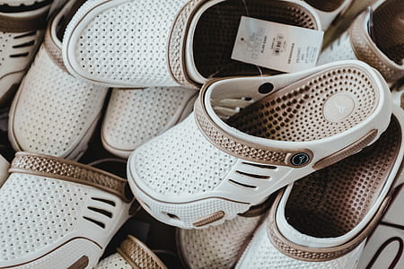 top view photography of shoes thumbnail