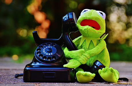 Kermit the Frog hugging telephone thumbnail