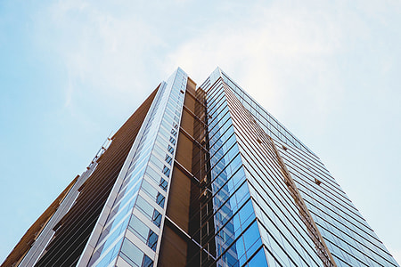high-rise building with glass curtain wall thumbnail