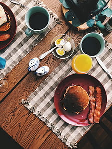 pancake and bacon strips thumbnail